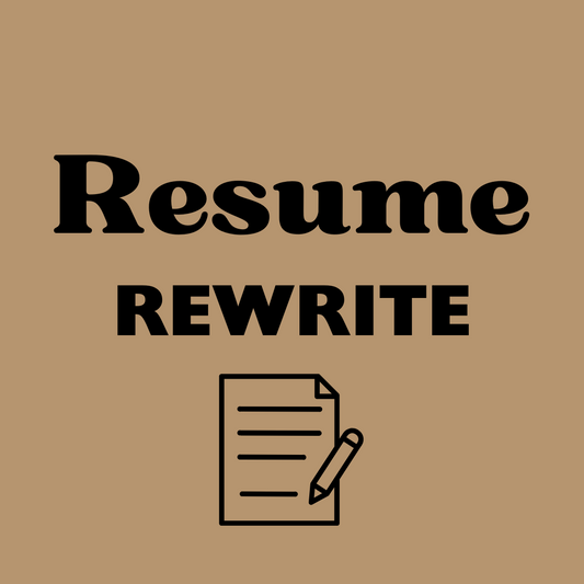 Resume Rewrite