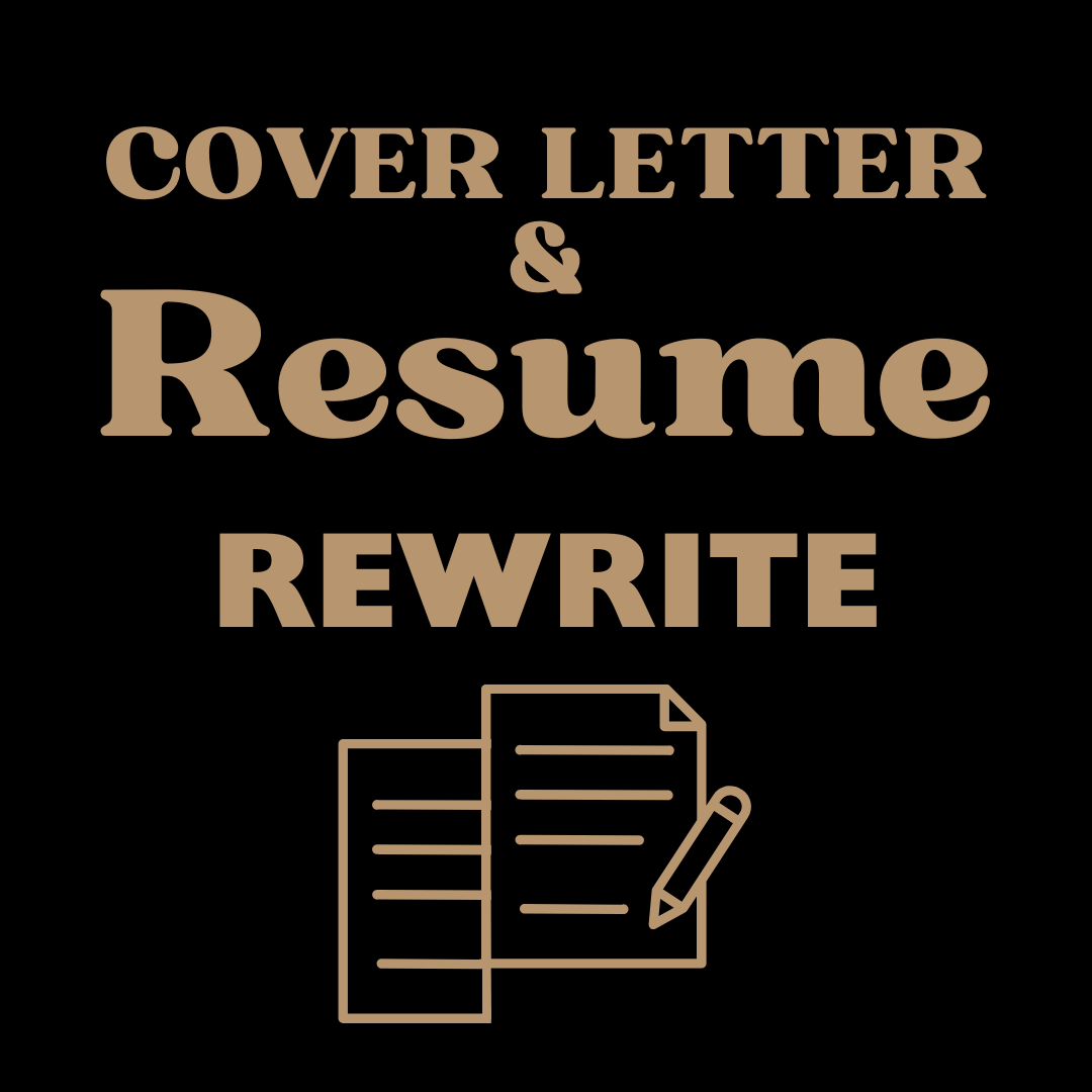 Cover Letter & Resume Rewrite