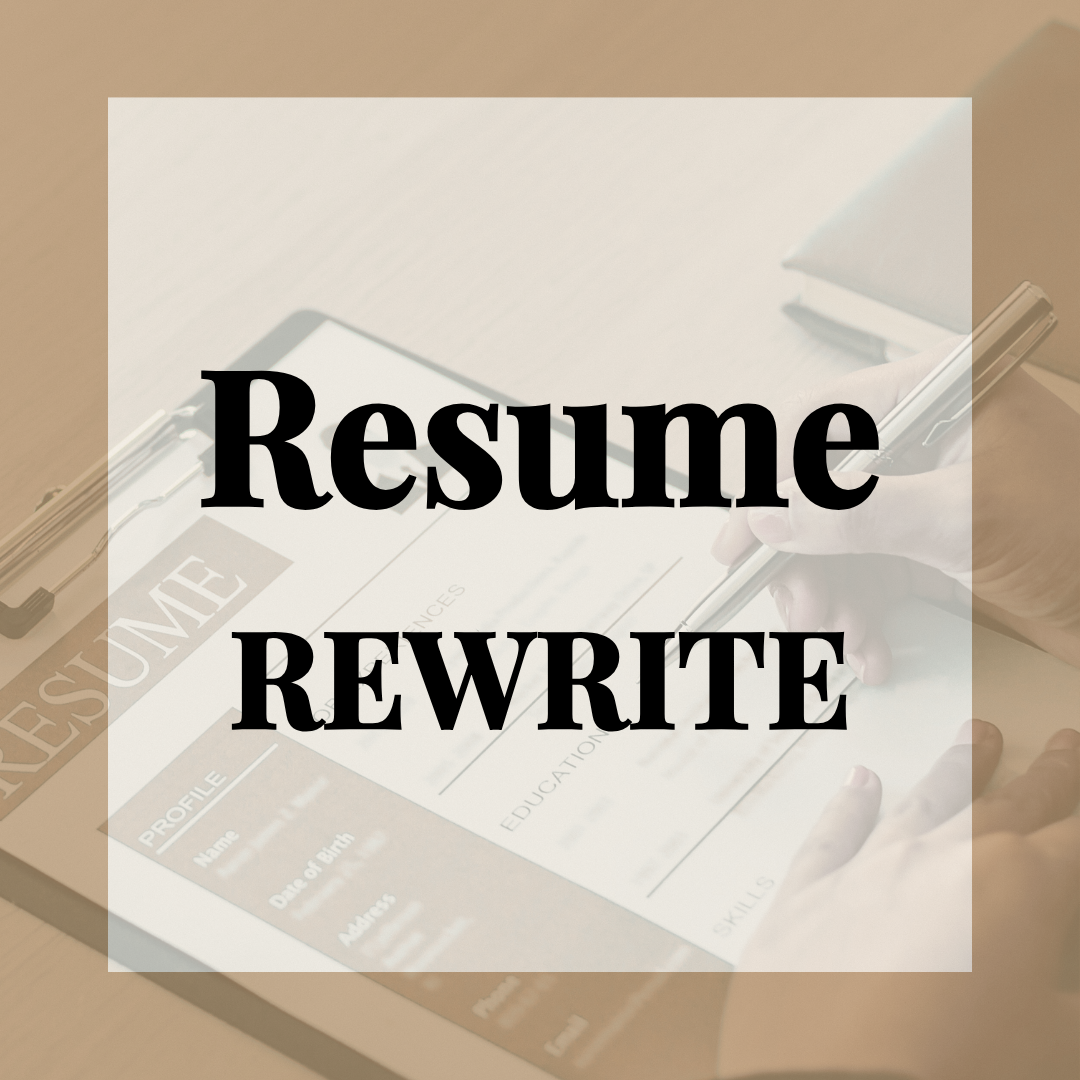 Resume Rewrite